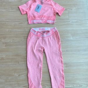 Gymshark Flex Crop top & Flex Leggings